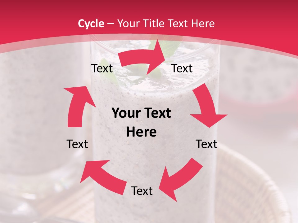 White Conditioner Temperature PowerPoint Template