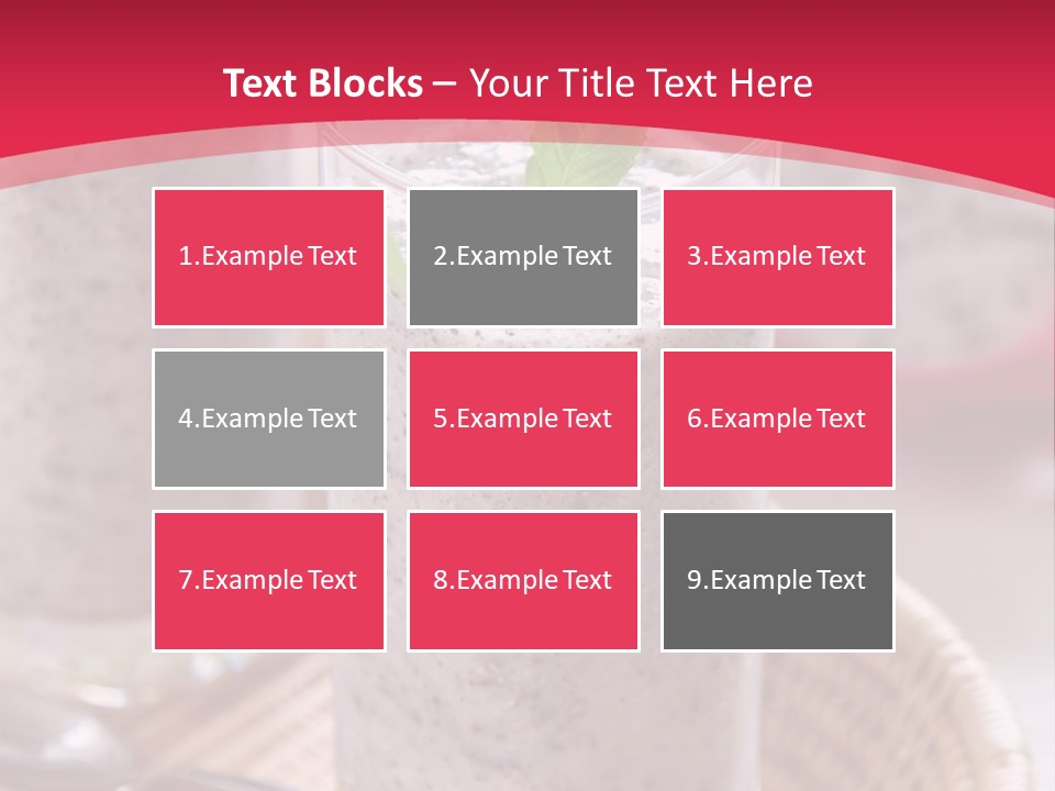 White Conditioner Temperature PowerPoint Template