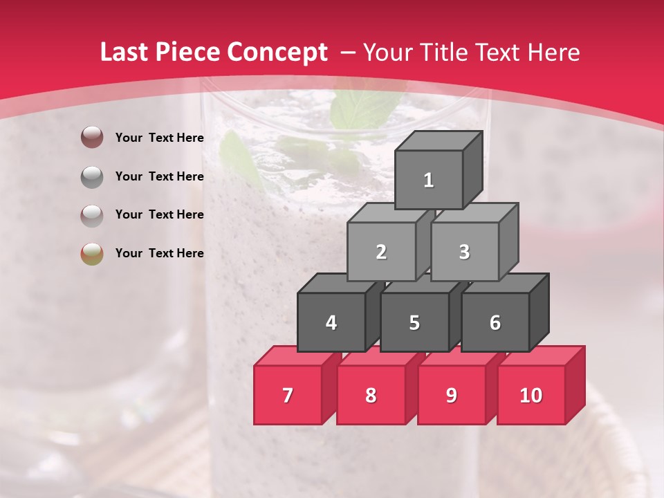 White Conditioner Temperature PowerPoint Template