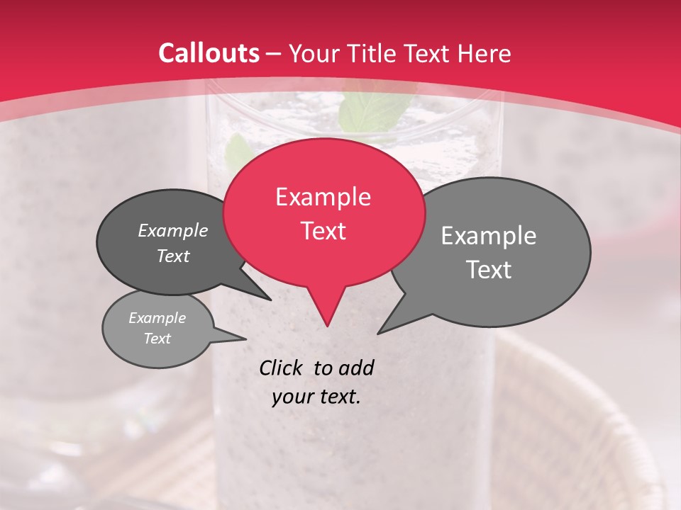 White Conditioner Temperature PowerPoint Template