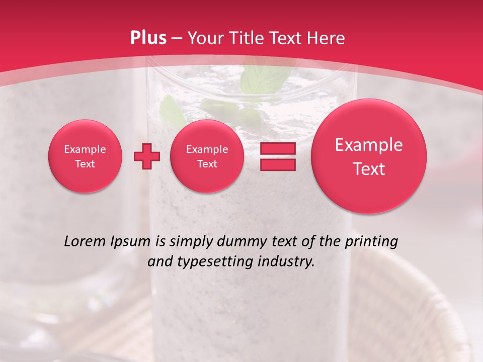 White Conditioner Temperature PowerPoint Template
