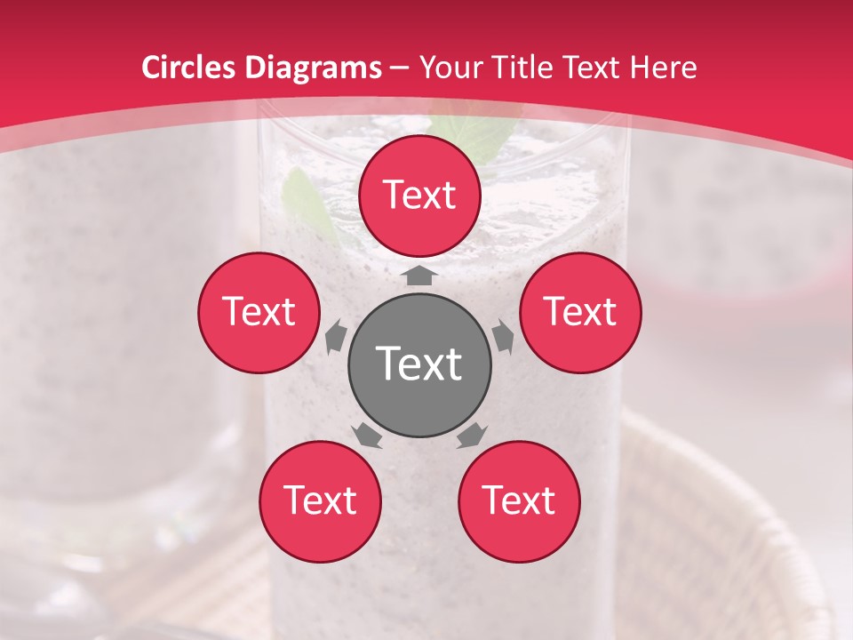 White Conditioner Temperature PowerPoint Template