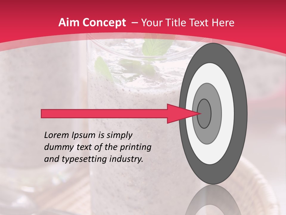 White Conditioner Temperature PowerPoint Template