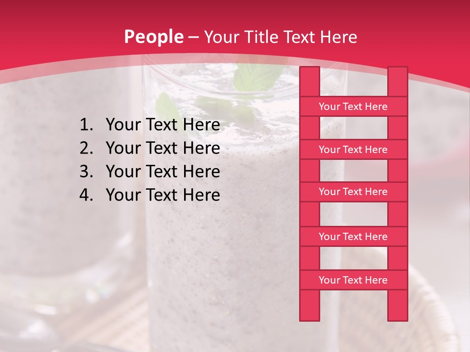 White Conditioner Temperature PowerPoint Template