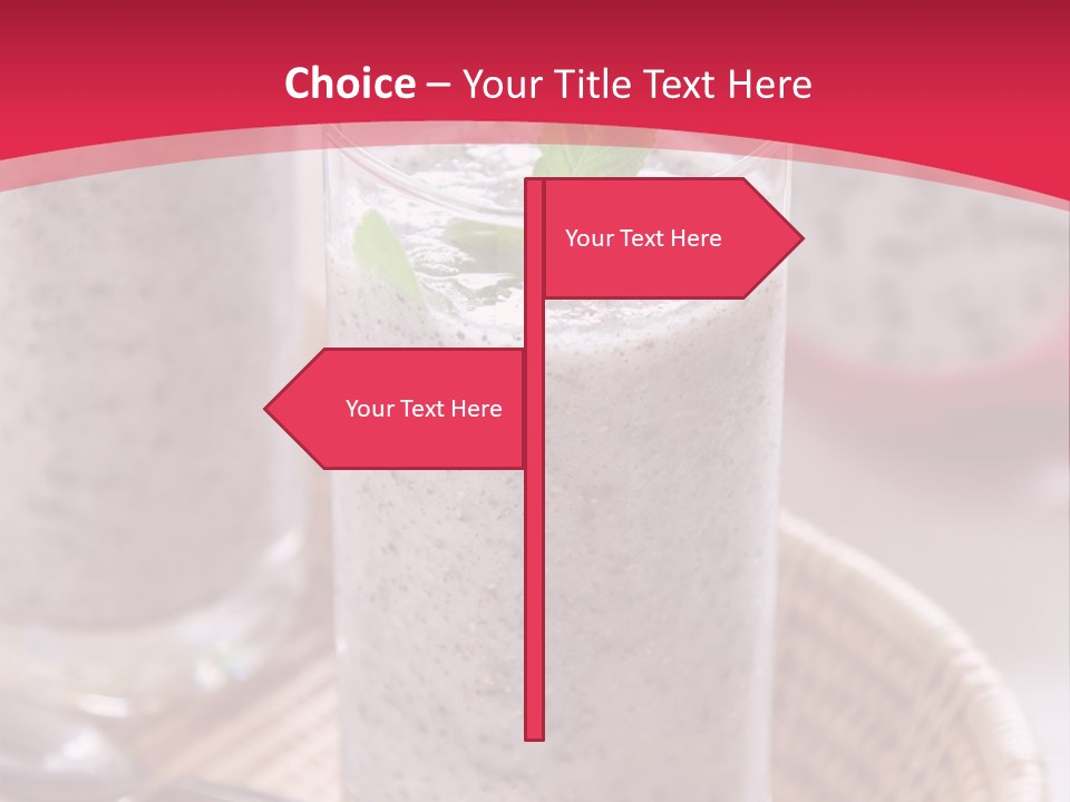 White Conditioner Temperature PowerPoint Template