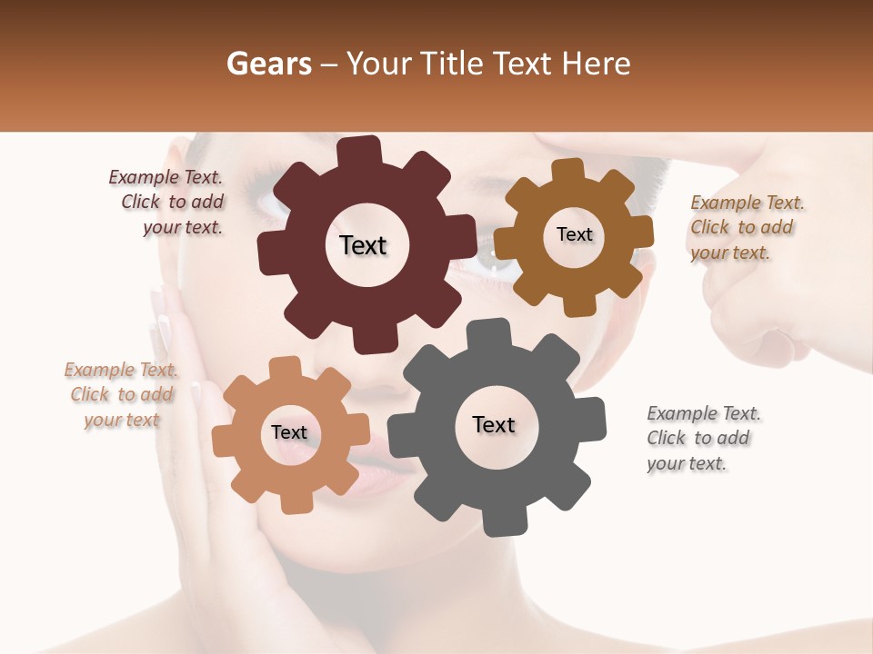 Energy Supply White PowerPoint Template