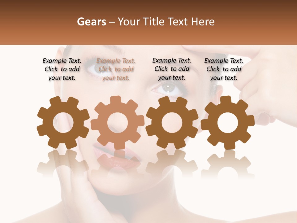 Energy Supply White PowerPoint Template