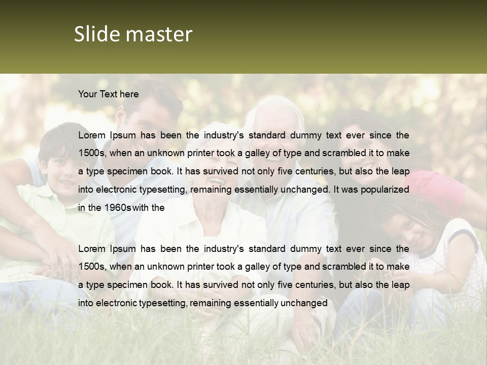 Unit Ventilation Air PowerPoint Template