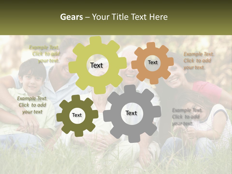 Unit Ventilation Air PowerPoint Template