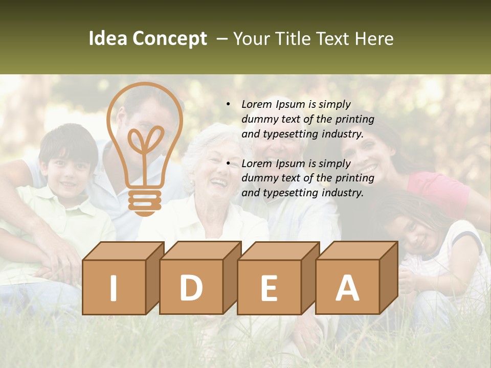 Unit Ventilation Air PowerPoint Template