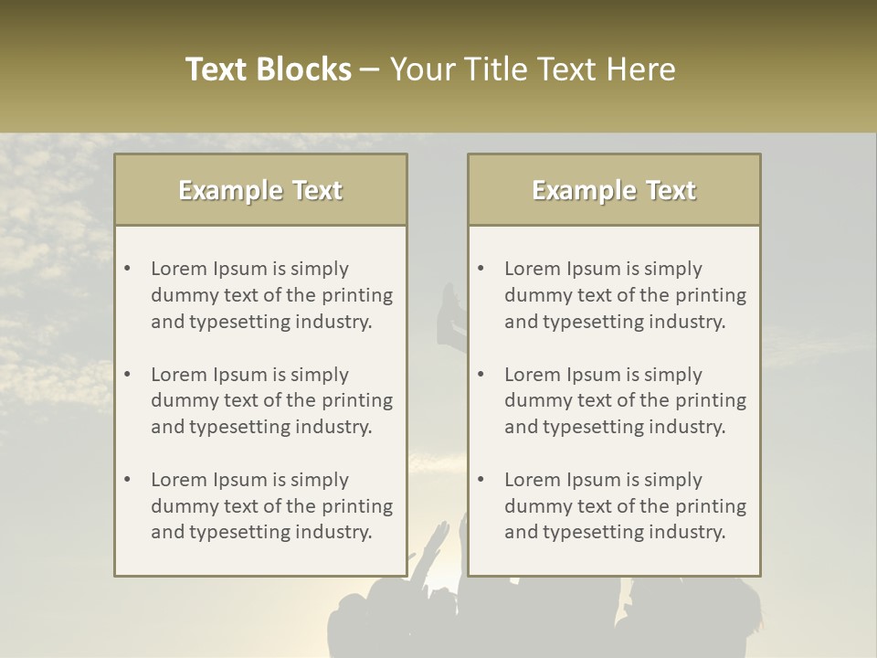 Condition House Switch PowerPoint Template