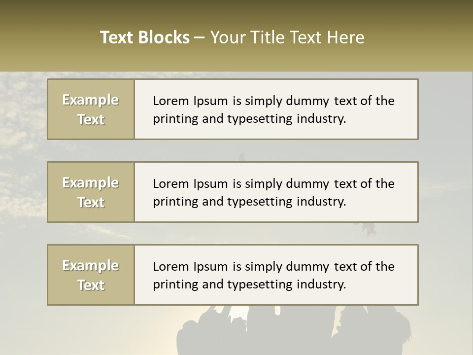 Condition House Switch PowerPoint Template
