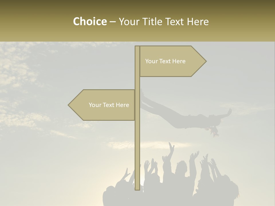 Condition House Switch PowerPoint Template