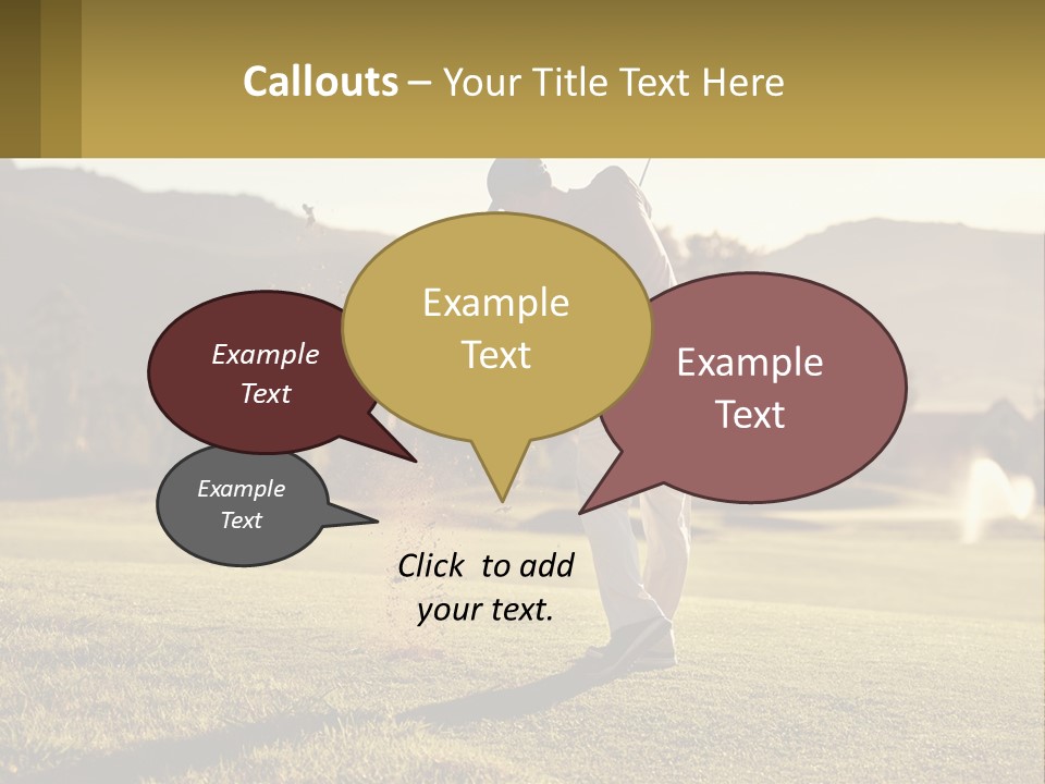 Power Cool Switch PowerPoint Template