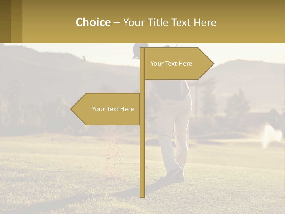 Power Cool Switch PowerPoint Template