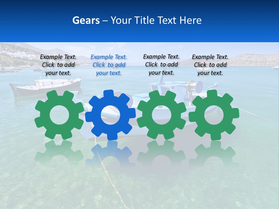 White Air System PowerPoint Template