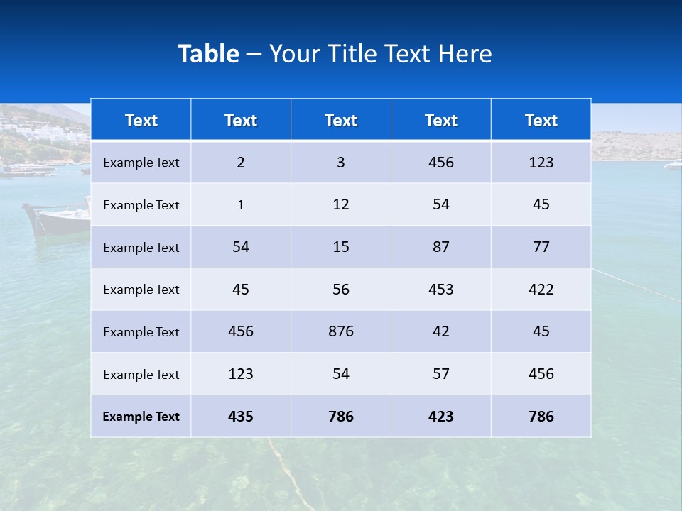 White Air System PowerPoint Template