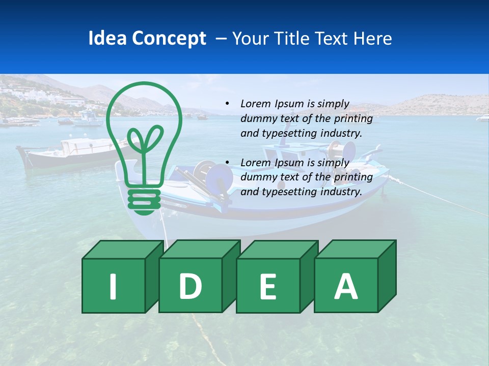 White Air System PowerPoint Template