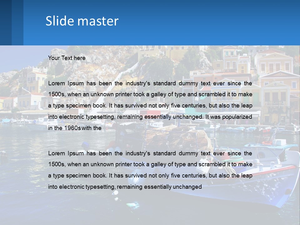 Conditioner Industry Switch PowerPoint Template