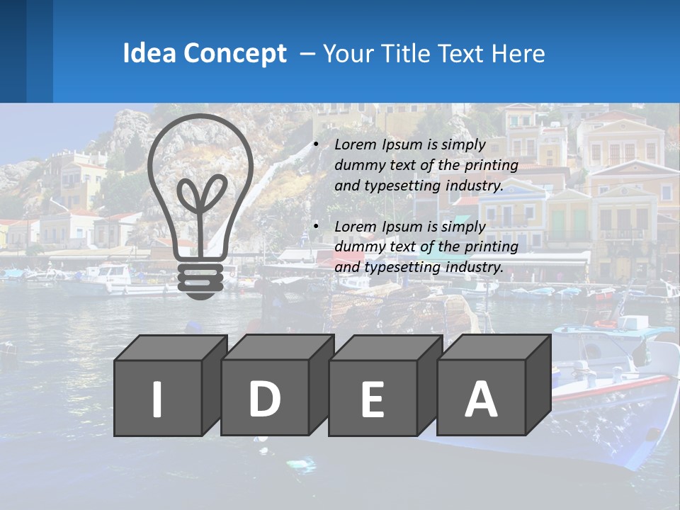 Conditioner Industry Switch PowerPoint Template