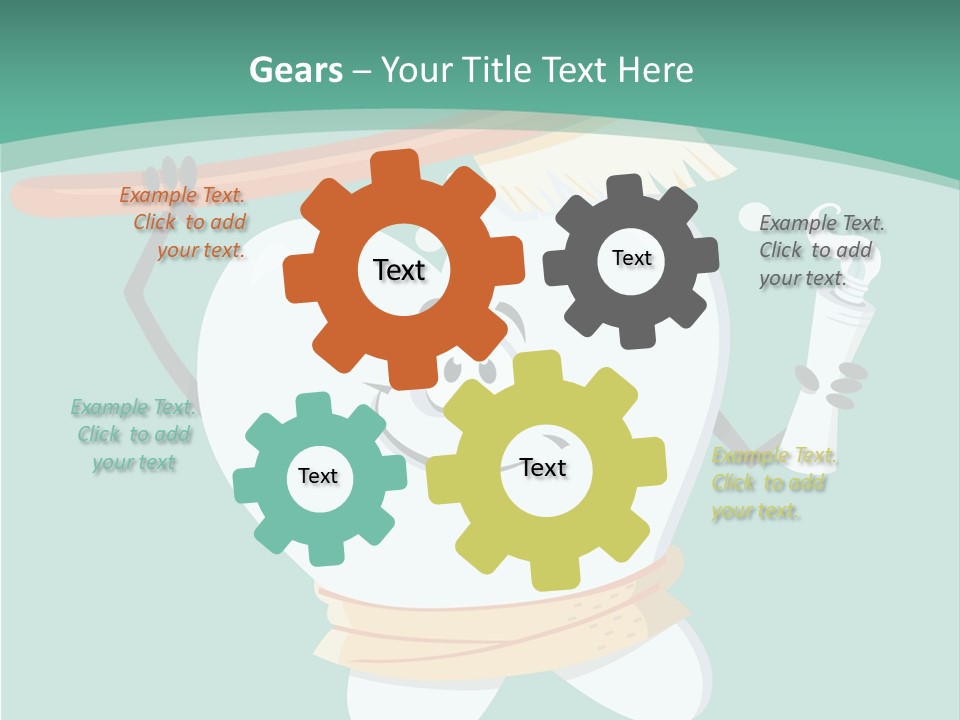 Supply Switch Ventilation PowerPoint Template