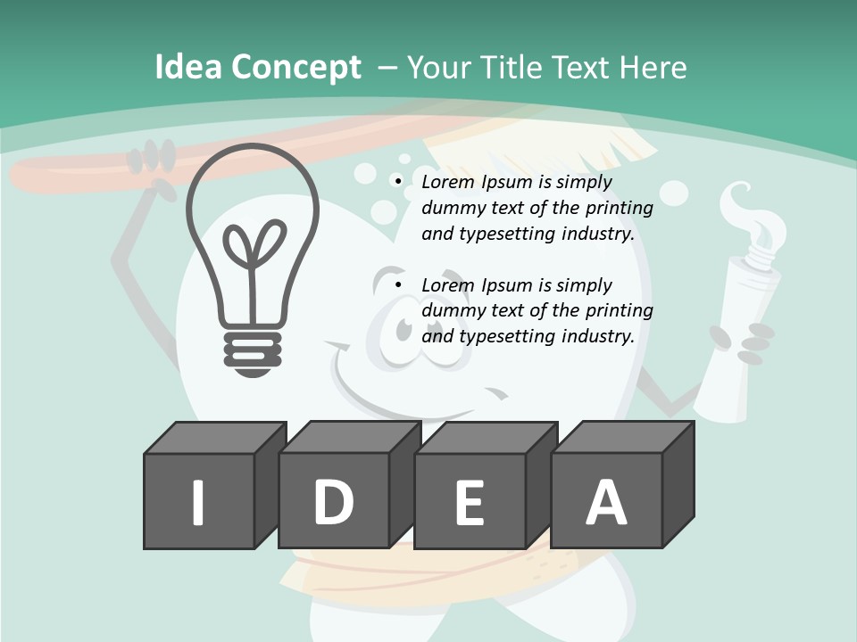 Supply Switch Ventilation PowerPoint Template