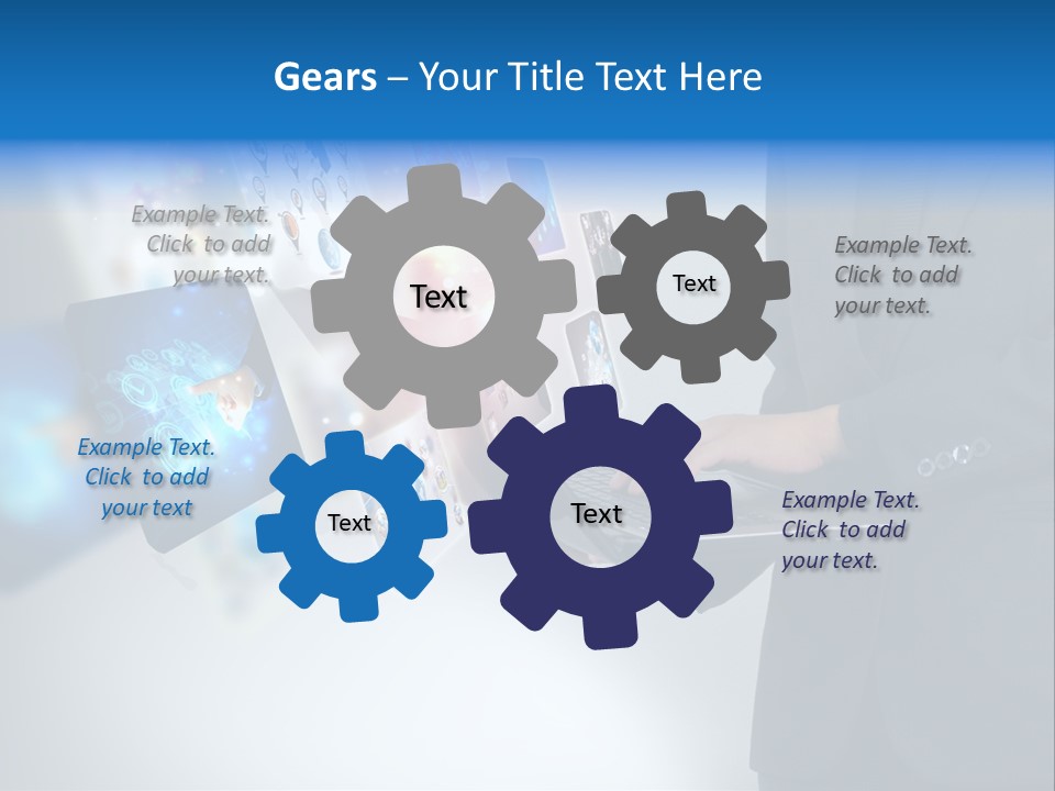 System Conditioner Remote PowerPoint Template