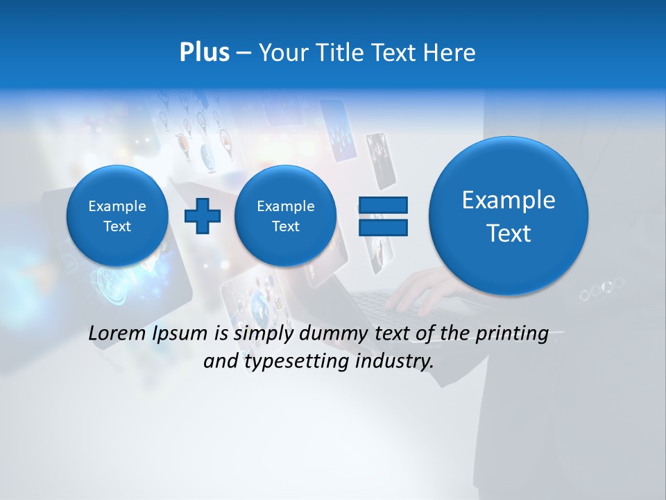 System Conditioner Remote PowerPoint Template