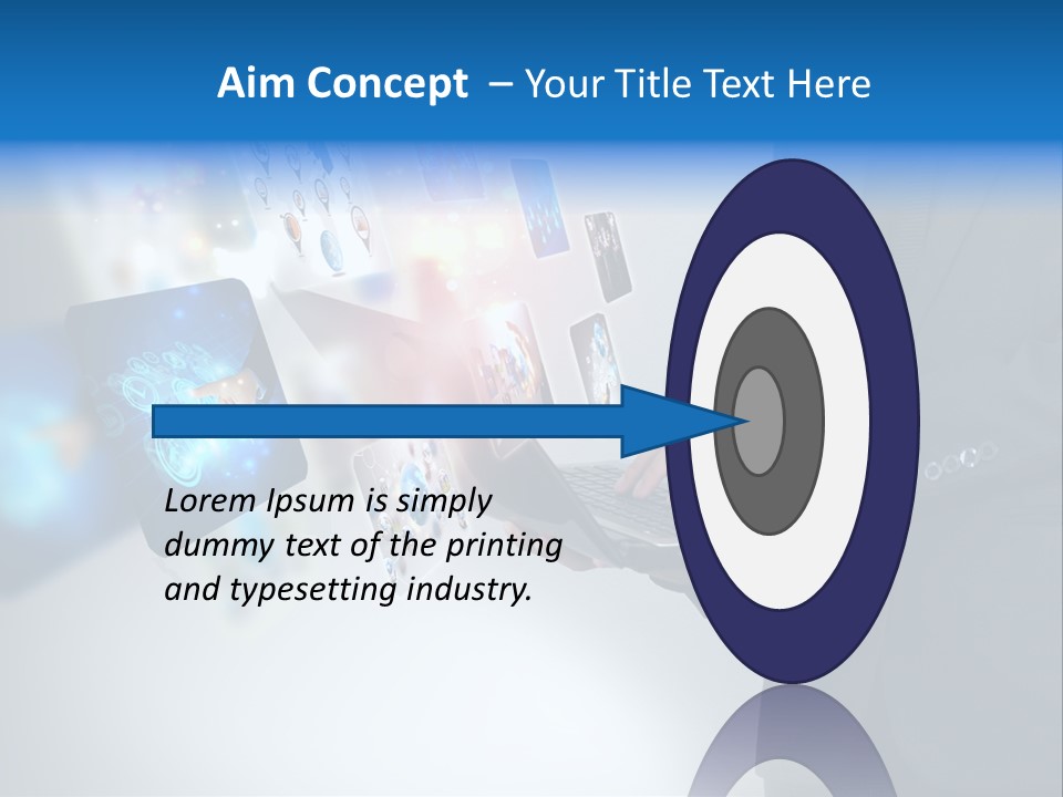 System Conditioner Remote PowerPoint Template