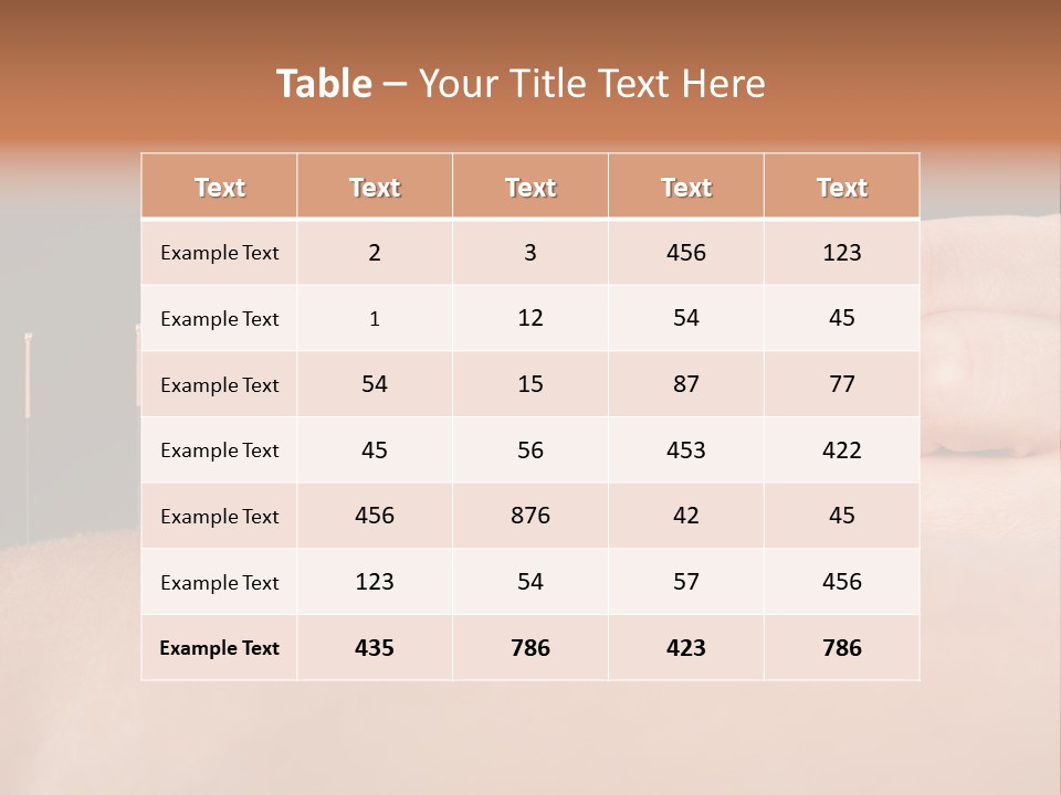 Electric Supply Temperature PowerPoint Template