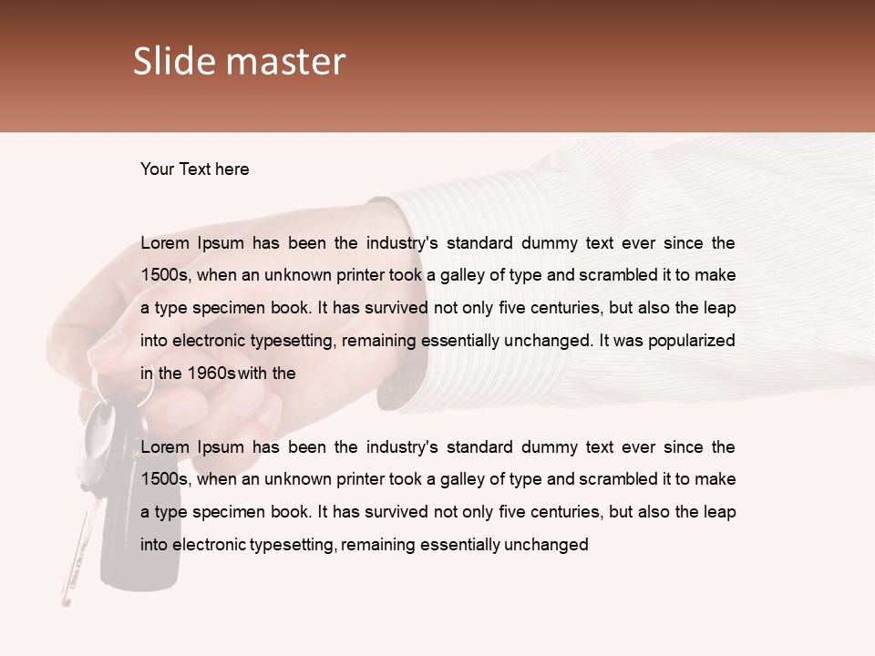 Switch Conditioner Ventilation PowerPoint Template