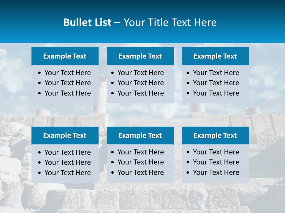 Home Unit Part PowerPoint Template