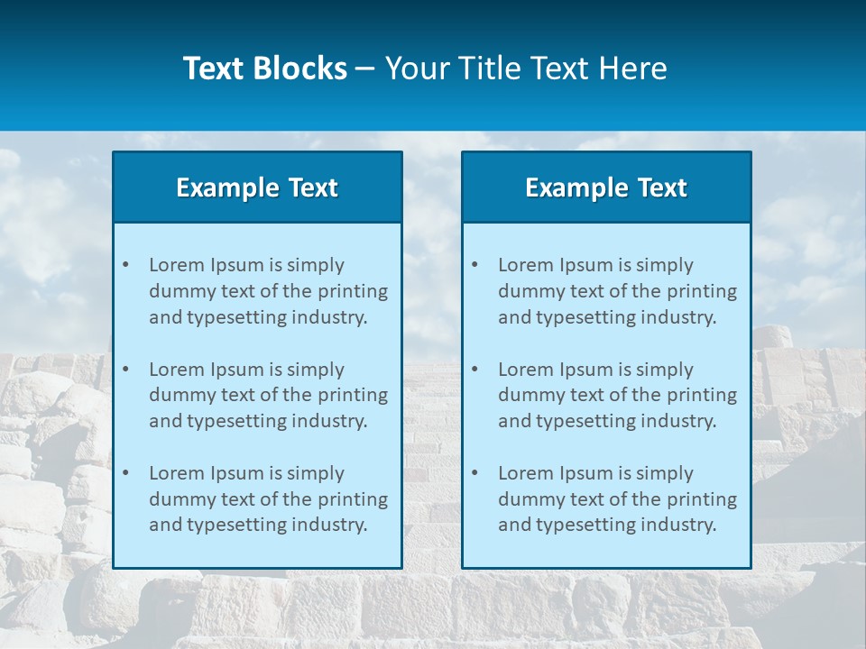 Home Unit Part PowerPoint Template