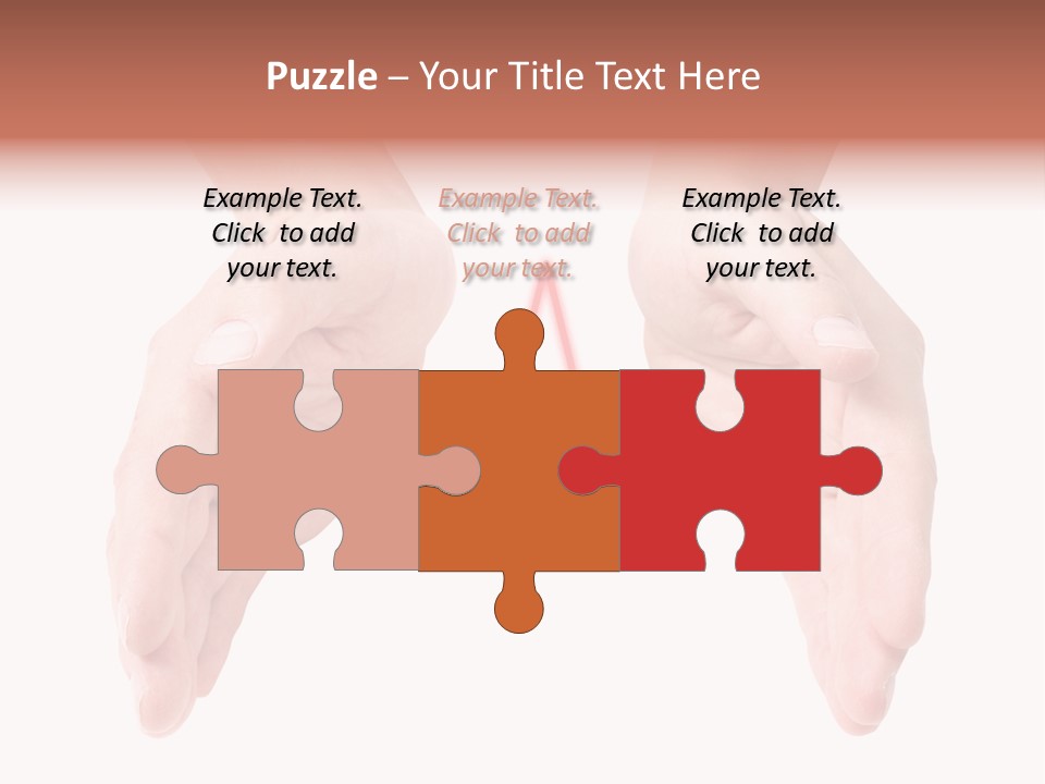 White Air Remote PowerPoint Template