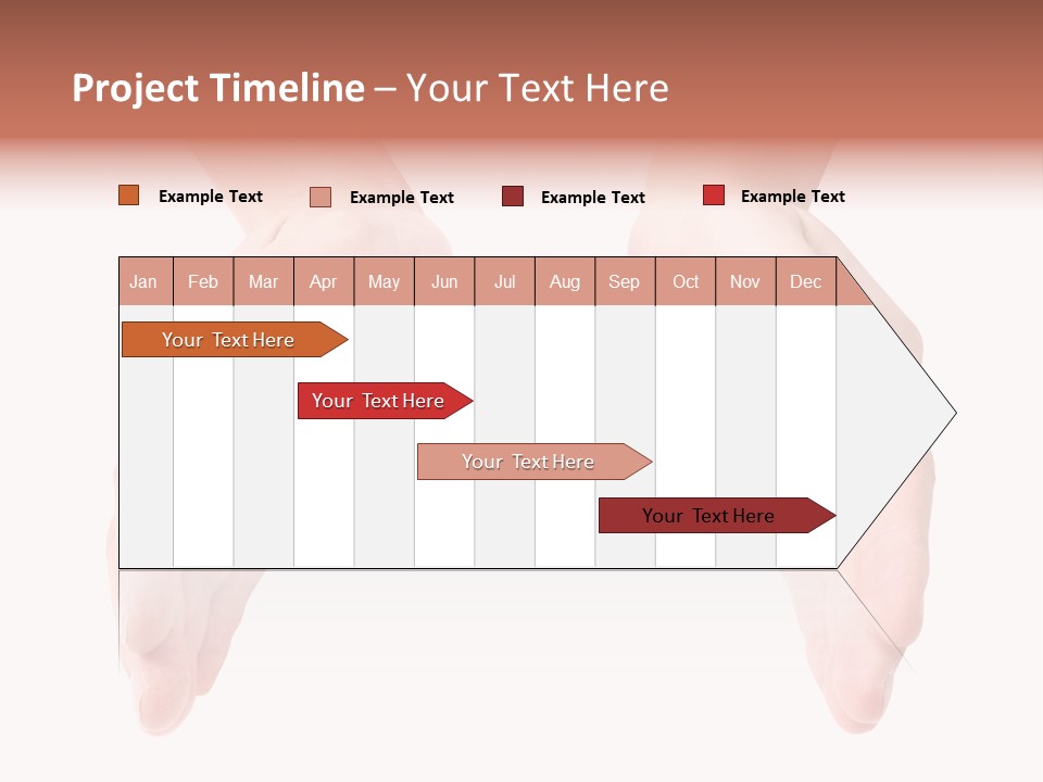 White Air Remote PowerPoint Template