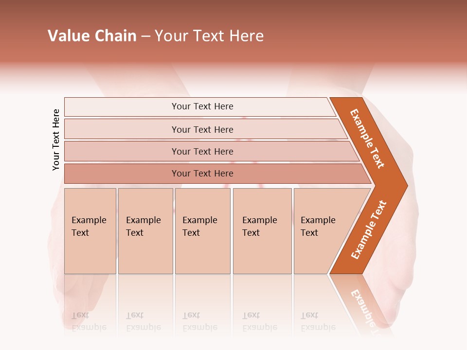 White Air Remote PowerPoint Template
