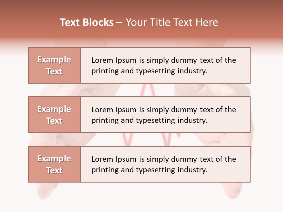 White Air Remote PowerPoint Template