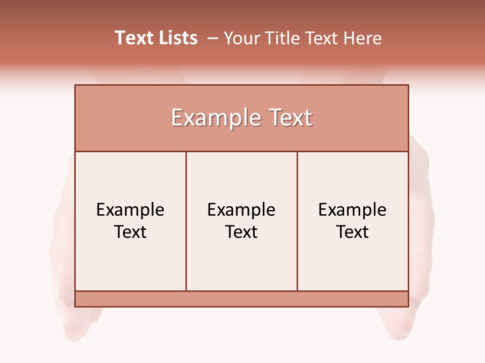 White Air Remote PowerPoint Template