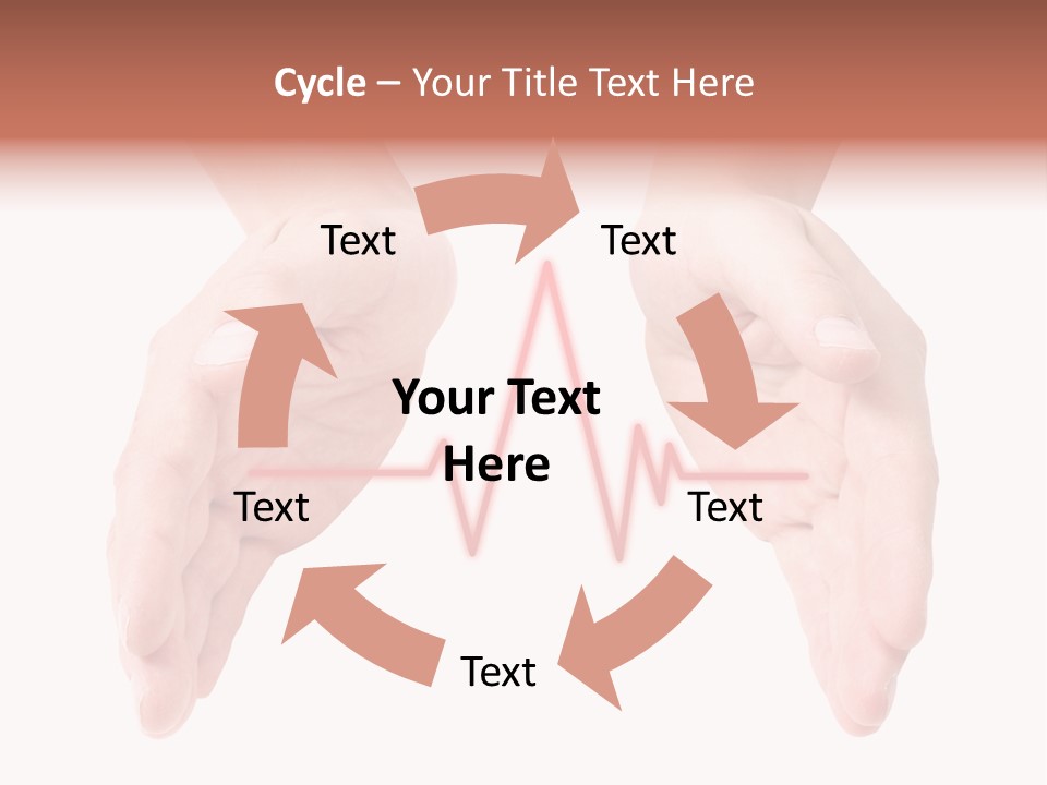 White Air Remote PowerPoint Template