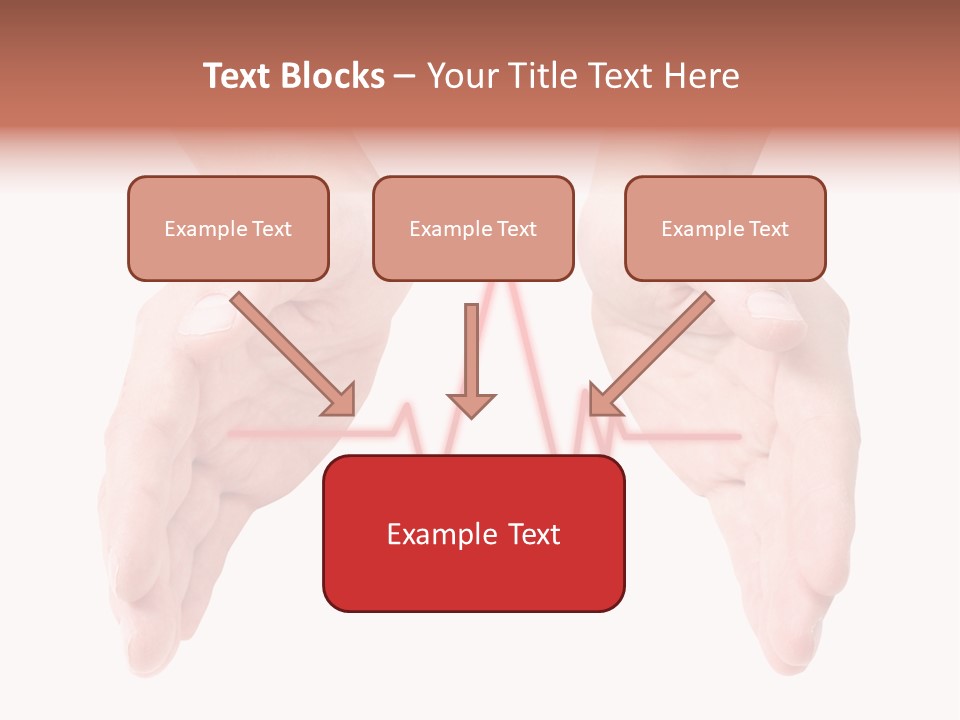 White Air Remote PowerPoint Template