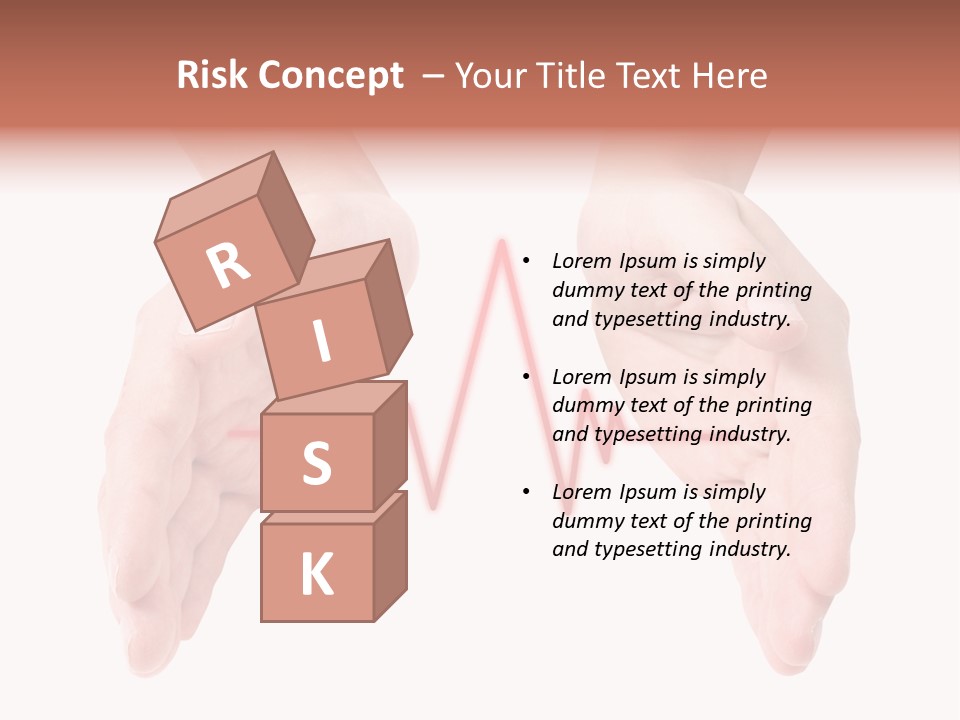 White Air Remote PowerPoint Template