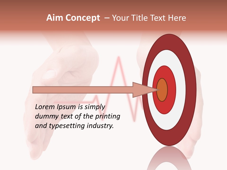 White Air Remote PowerPoint Template