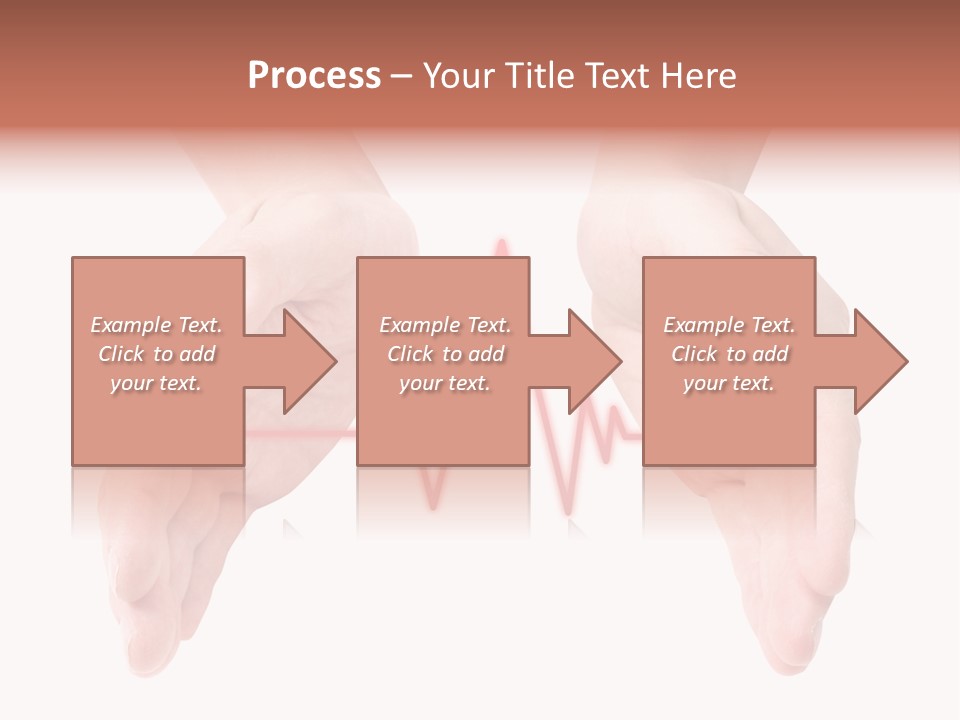 White Air Remote PowerPoint Template