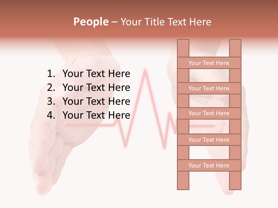 White Air Remote PowerPoint Template