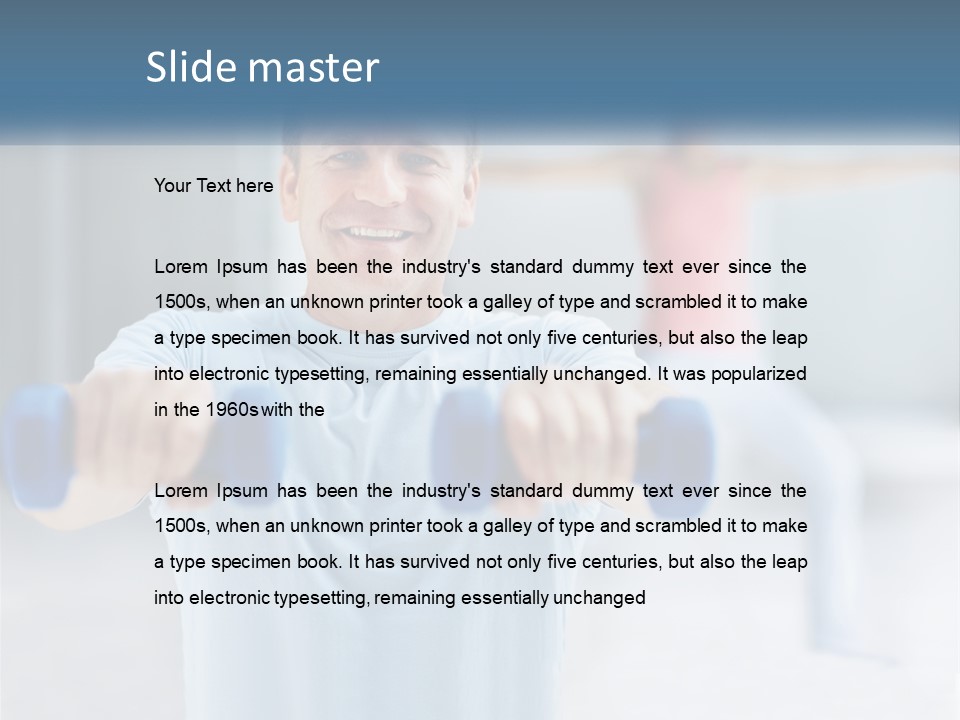 Cool Power Conditioner PowerPoint Template