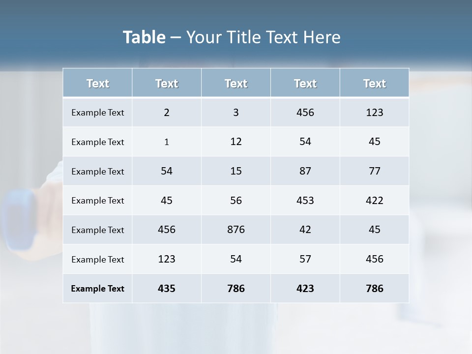 Cool Power Conditioner PowerPoint Template