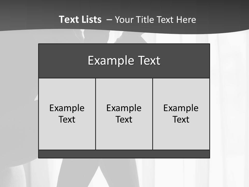 Switch Part Conditioner PowerPoint Template