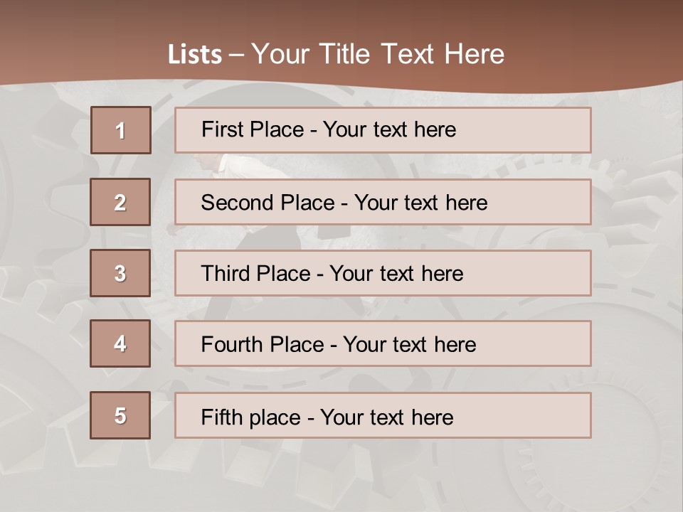 Technology White House PowerPoint Template