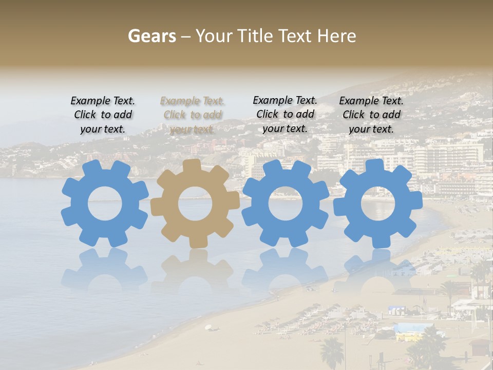 Ventilation Cool System PowerPoint Template