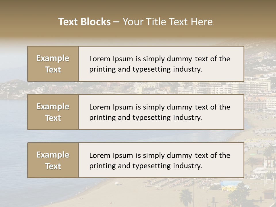 Ventilation Cool System PowerPoint Template